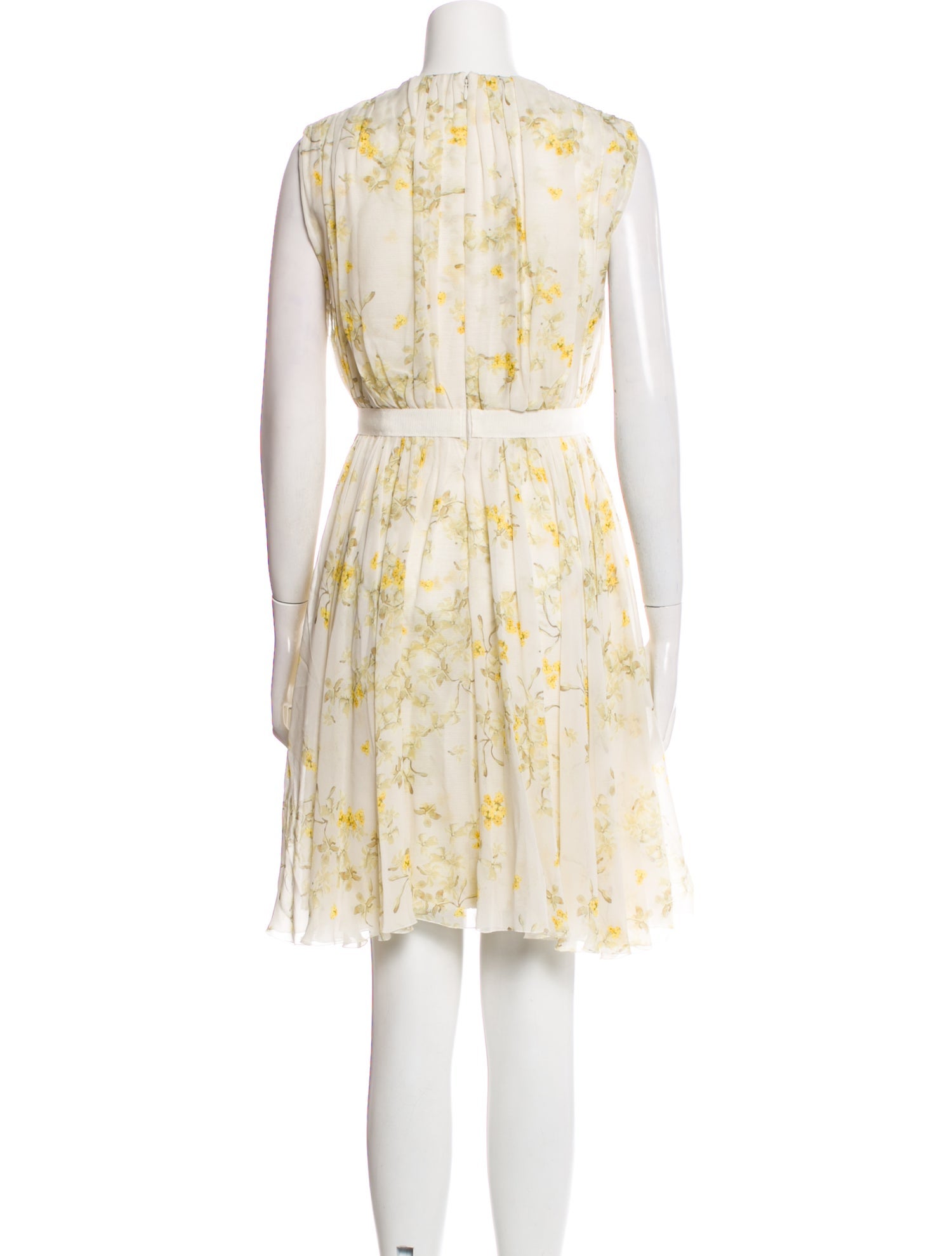 Giambattista Valli Floral Print Mini Dress